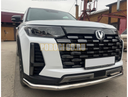 Защита переднего бампера с подгибами Папа Тюнинг d60 для CHANGAN CS95 2023-