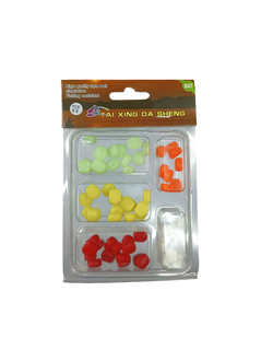 Силиконовая приманка #3 набор "КУКУРУЗА" искусственная 5 цветов, ароматизированная