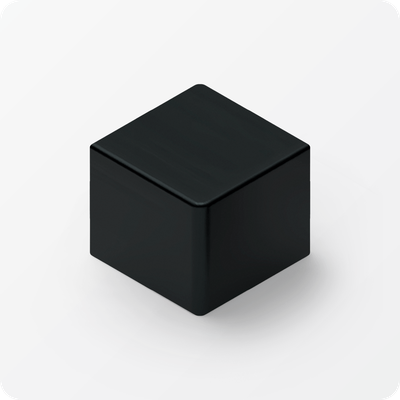 П-образный алюминиевый профиль 6х10 мм. NEEXY PV85-18 MBL Черный матовый 2.7 м.