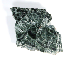 Клинохлор (серафинит), срез полированный с одной стороны, Россия, Иркутская область (107*73*20 мм, 103 г) №22011