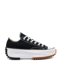 Кеды Converse Run Star Hike черные низкие на платформе 168816C