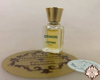 Jean Couturier Coriandre (Жан Кутюрье Кориандр) винтажные духи 2ml парфюм миниатюра