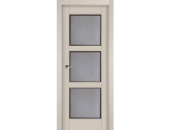 Дверь из массива, кремовая эмаль Турин ДО