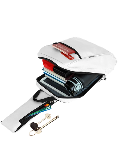 Рюкзак с одной лямкой - сумка на грудь Optimum XXL RL, белый