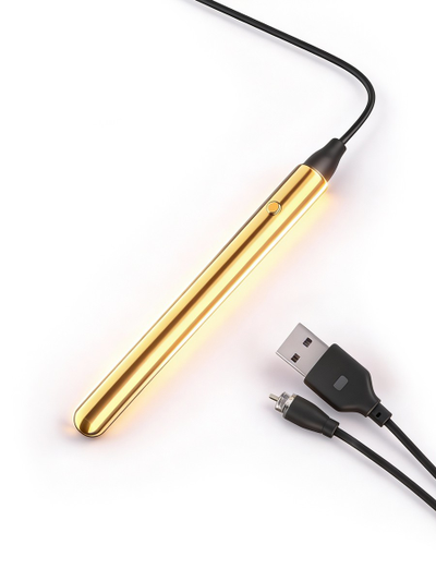 WR-0170-G Вибромассажер GENIE FLIRTING PEN L 106 мм D 9,5 мм, 8 режимов вибрации