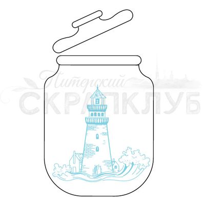 ФП штамп "Банка с волшебством"