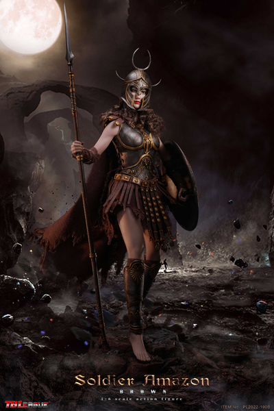 Амазонка в коричневом - КОЛЛЕКЦИОННАЯ ФИГУРКА 1/6 scale Soldier Amazon – Brown (PL2022-190B) - TBLeague