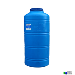 Емкость 500 литров вертикальная синяя