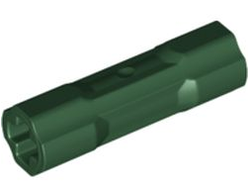 Technic, Axle Connector 3L, Dark Green (26287 / 6330196)