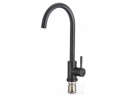 S-SUS3002H  Смеситель для кухонной мойки, черный,  SAVOL