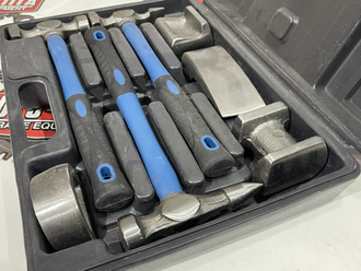 Набор рихтовочных инструментов для кузовных работ Forsage 7пр., в кейсе F-50713B
