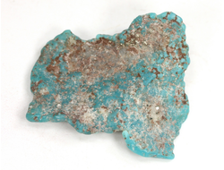 Бирюза, необработанный, дикий образец, США, Аризона (34*30*9 мм, 5,1 г) №37595