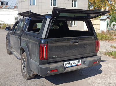 Кунг алюминиевый 3-дверный для пикапа JAC T9