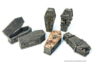 Coffins (painted) ARCHIVED