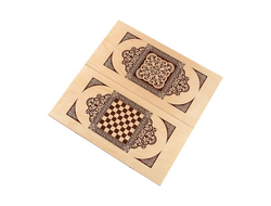 Нарды + шашки "Кировские" большие