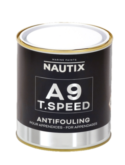 Необрастающая краска «NAUTIX А9 T.SPEED FLUO» однокомпонентная ФЛУОРЕСЦЕНТНАЯ для киля и передних кромок 0.75л.