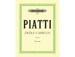 Piatti, A: 12 Caprices Op.25