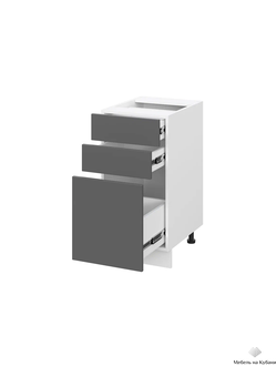 Кельн модульная кухня Шкаф нижний с ящиками ШН3Я 400