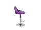 Барный стул Curt EL-T Экокожа, Фиолетовый