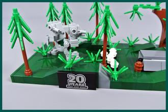 # 40362 «Битва на Эндоре»–Мини: Выпуск к 20–Летнему Юбилею / “Battle of Endor” Micro Build ― 20th Anniversary Edition