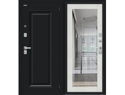 Дверь Входная - Флэш МФ/BChrome, Bianco Melinga