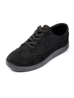 Кроссовки кожаные