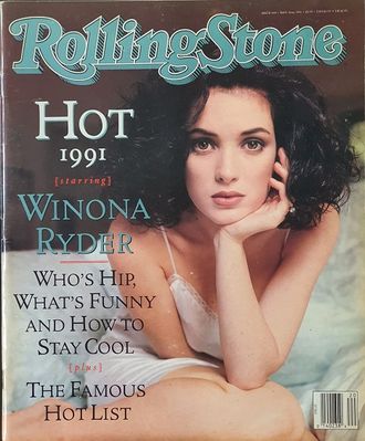 Rolling Stone Magazine Issue 604 Winona Rider Cover, Иностранные музыкальные журналы, Intpressshop