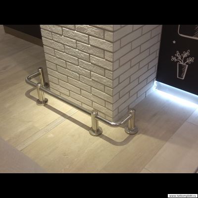 Отбойники из нержавеющей стали для колонн