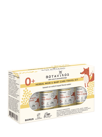 Botavikos Детский тревел-набор Travel Kit: Herbal Mom & Baby, 50мл
