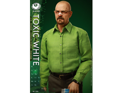 Уолтер Уайт, Хайзенберг (Во все тяжкие, Breaking Bad) - Коллекционная фигурка 1/6 Toxic White (BK-006) - Black 8 Toys