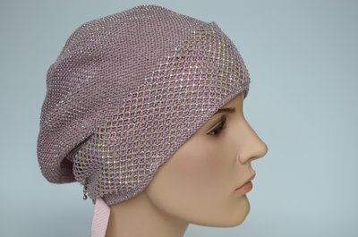 Итальянский головной убор со стразами