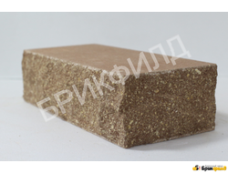 Имитация природного камня "Дикий камень" тычок+ложок. Красно-коричневый. Кирпичный завод Брик Филд