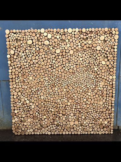 3D панно из мелких спилов