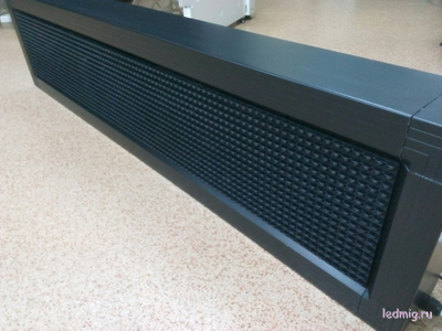 Электронное табло «бегущая строка» 210*1010 красные диоды