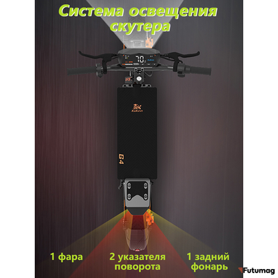 Электросамокат Kukirin G4