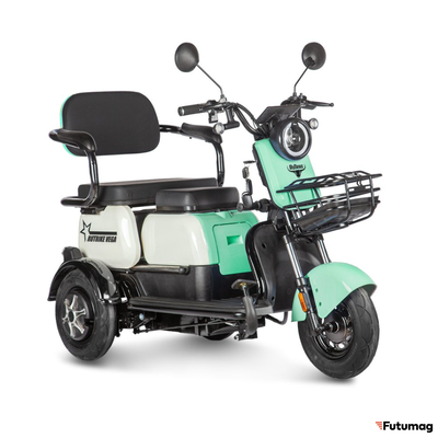 Электротрицикл Rutrike Вега зеленый