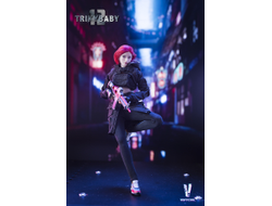 Киберпанк девушка-агент - Коллекционная фигурка 1/12 SCALE CYBERPUNK TRICKYBABY 12 RAINBOW (VCF-3006) - VERYCOOL