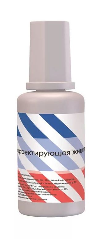 Корректор 16 мл Attomex на cпиртовой основе/12