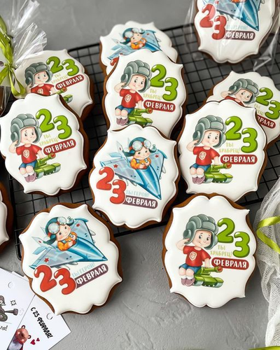 Пряники в ассортименте 23 февраля