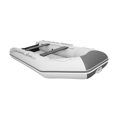 Моторная лодка Аква 3400 НДНД светло-серый/графит