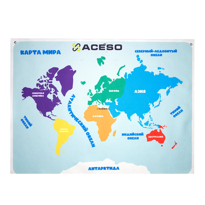 Панно "КАРТА МИРА"(126дет)