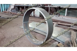 стальная обечайка толщиной 40 мм