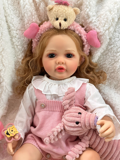 Кукла Реборн девочка Марфа (силиконовая)