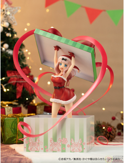 Фигурка 1/7 Тика Фудзивара (Chika Fujiwara Christmas Present Ver.)