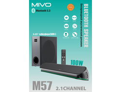 саундбар mivo 57 с савбуфером