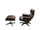 EAMES LOUNGE CHAIR и оттоманка EAMES LOUNGE CHAIR коричневые