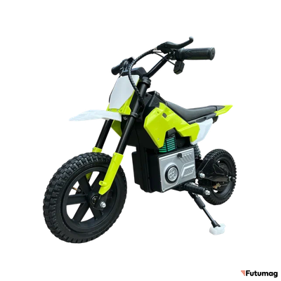 Детский электромотоцикл Coolco желтый