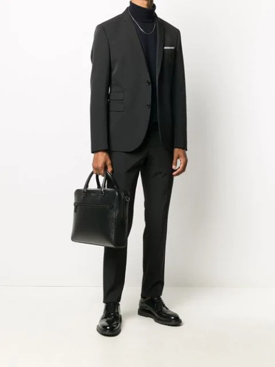 Сумка Michael Kors для ноутбука кожаная цвет черный