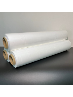 Белая стрейч-плёнка (первичное сырье) 50см 2,2 кг 20 мкм