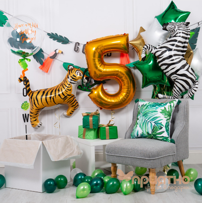 СЕТ ИЗ ВОЗДУШНЫХ ШАРИКОВ "САВАННА"